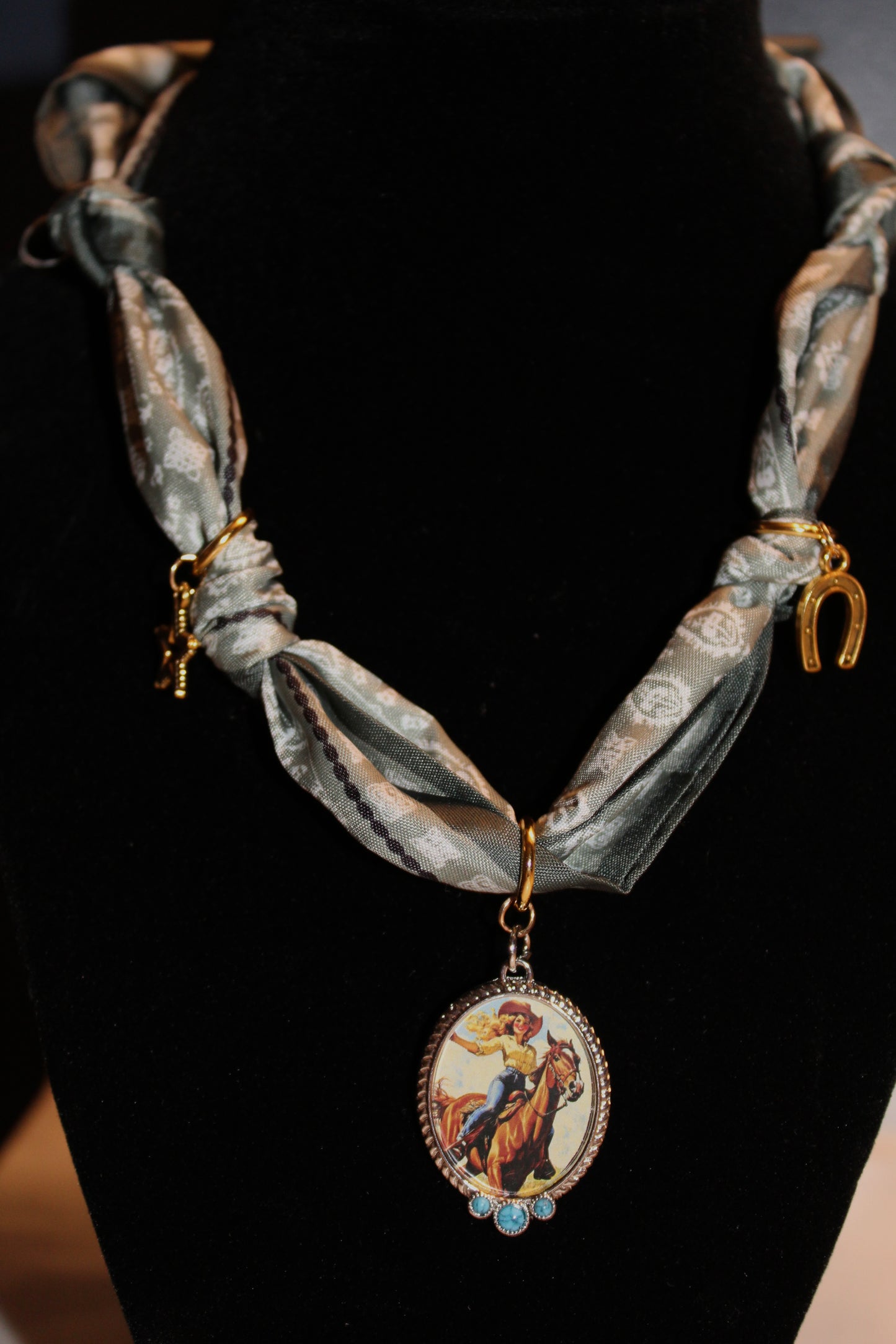 Scarf Charm Necklaces