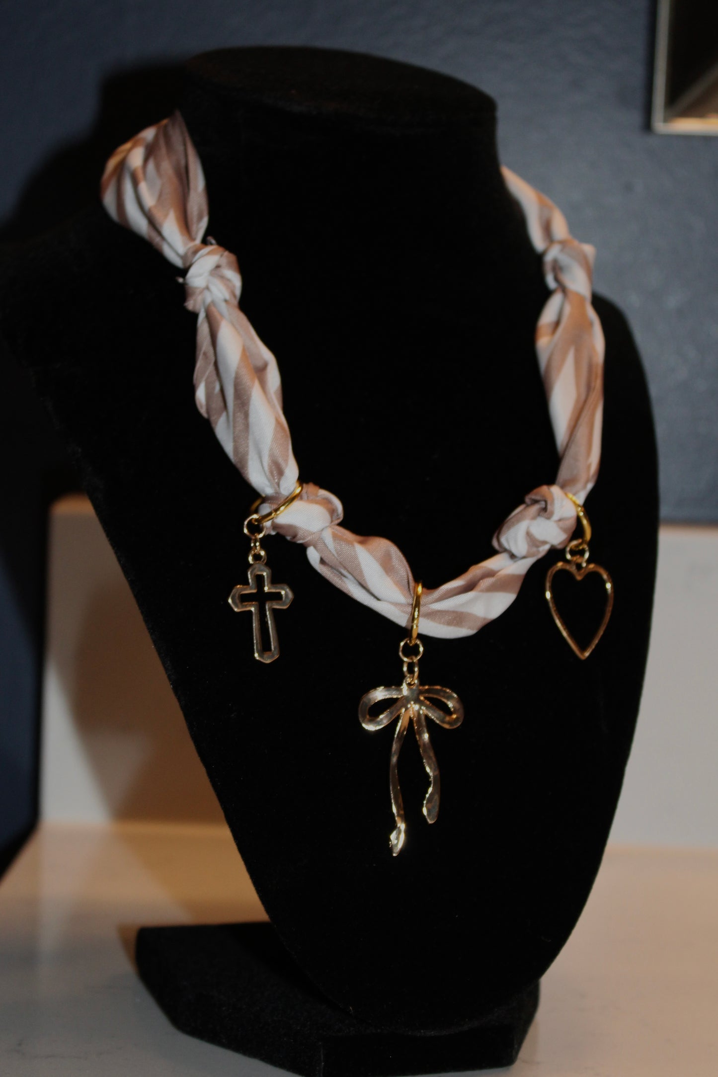 Scarf Charm Necklaces