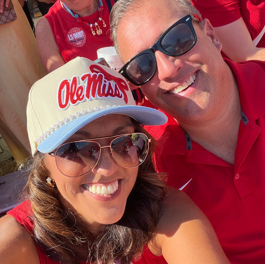 Ole Miss Trucker with Pearls!