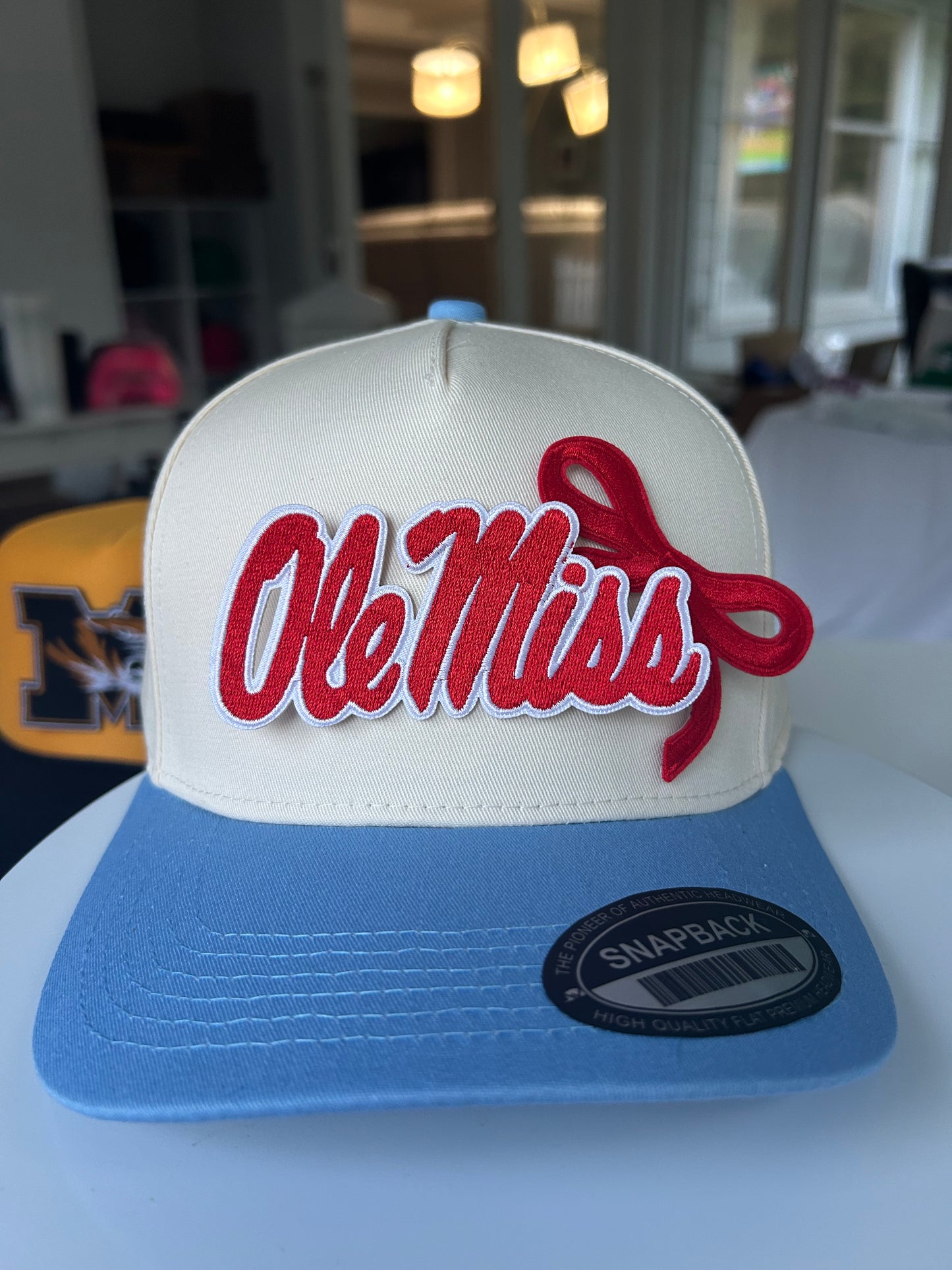 Ole Miss Trucker with Pearls!