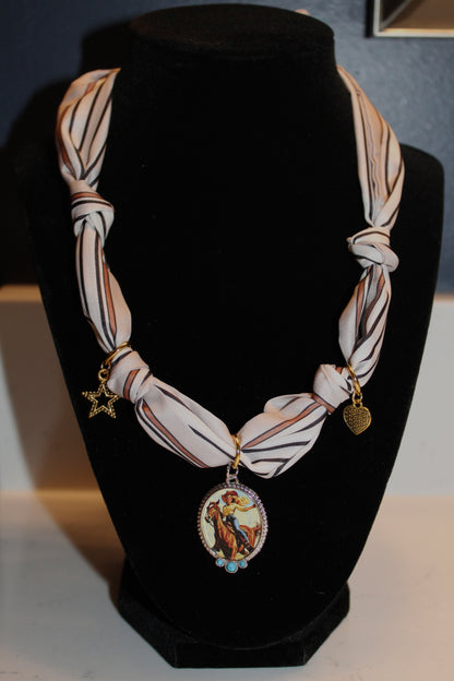 Scarf Charm Necklaces