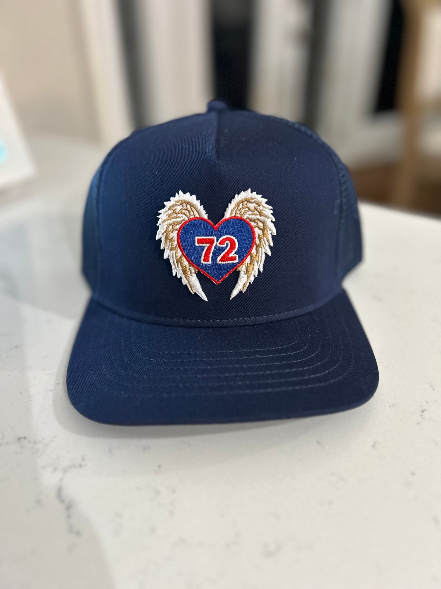 #72 Navy Trucker Style